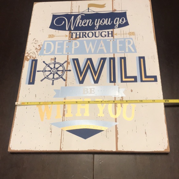 Deep Water Sign - Picture 5 of 5